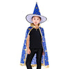 BESTTY Colorful Witch Wizard Kids Cloak Cape
