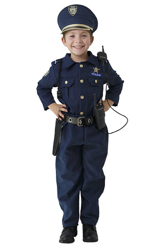 Dress Up America Deluxe Police Dress Up Costume Set - Includes Shirt