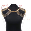 DOTASI Hot Lady Tassels Link Harness Necklace Jewelry Body Shoulder Necklace Body Chain