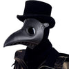 Raxwalker Plague Doctor Bird Mask Long Nose Beak Cosplay Steampunk Halloween Costume Props