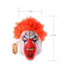 Scary Zombie Clown Mask for Adults