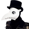 Raxwalker Plague Doctor Bird Mask Long Nose Beak Cosplay Steampunk Halloween Costume Props