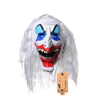 Hyaline&Dora Halloween Latex Clown Mask With Hair for Adults