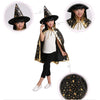 BESTTY Colorful Witch Wizard Kids Cloak Cape