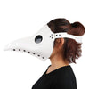 Raxwalker Plague Doctor Bird Mask Long Nose Beak Cosplay Steampunk Halloween Costume Props