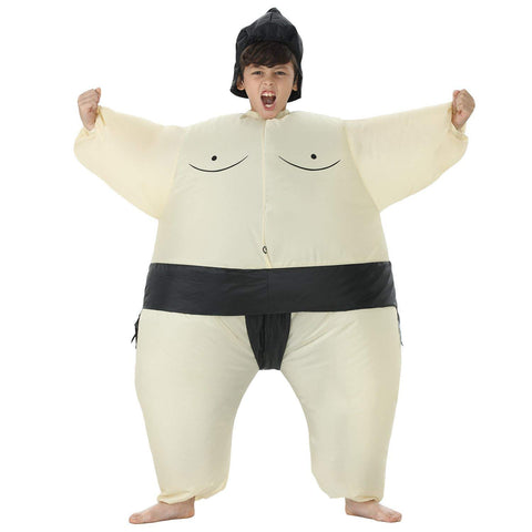 TOLOCO Inflatable Kids Sumo Wrestler Wrestling Suits Halloween Costume