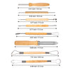 Halloween Pumpkin Carving Tools-12 Piece Set Pumpkin Carving Set Stainless Steel Carving Tools for Easily Carve Halloween-Lanterns Pumpkins.
