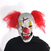 Hyaline&Dora Halloween Latex Clown Mask With Hair for Adults