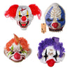 Hyaline&Dora Halloween Latex Clown Mask With Hair for Adults