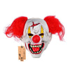 Hyaline&Dora Halloween Latex Clown Mask With Hair for Adults