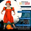 Halloween Pumpkin Costume for Children Fancy Dress Funny Outfit