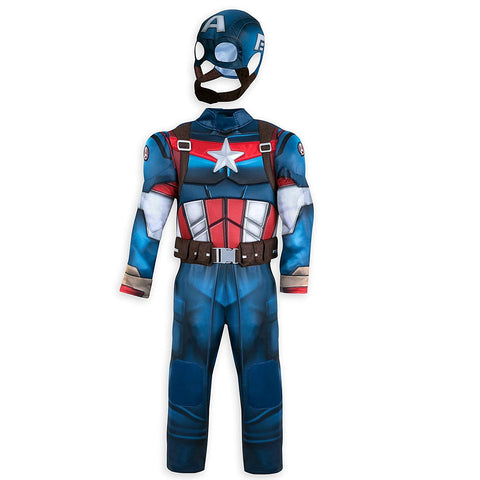 Marvel Captain America Costume Kids Multi