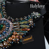 Holylove 3 Designs Statement Necklace Costume Jewelry Fashion Large Jewelry 1 PC with Gift Box