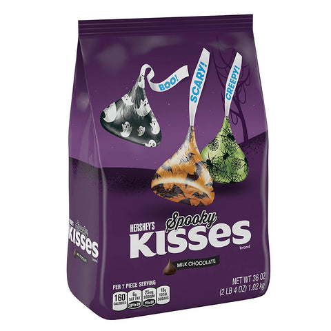 HERSHEY'S KISSES Halloween Spooky Milk Chocolates