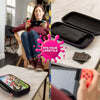 NINTENDO SWITCH DELUXE TRAVEL CASE - PREMIUM HARD CASE MADE WITH BALLISTIC NYLON