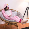 Emolly Fashion Adult Unicorn Animal Onesie Costume Pajamas for Adults and Teens