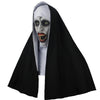 The Nun Horror Mask Cosplay Valak Scary Latex Masks With Headscarf Full Face Helmet Halloween Party Props 2018 Drop Shipping