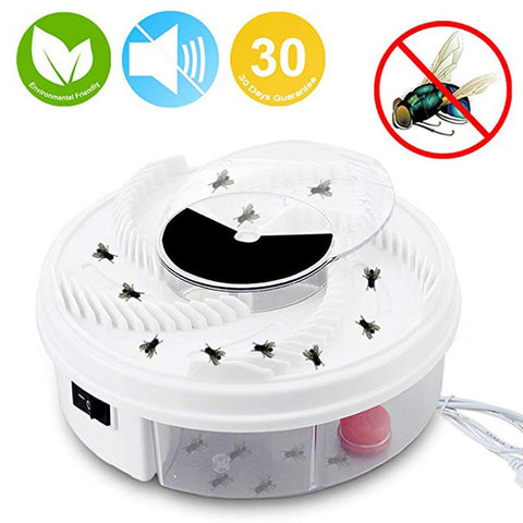 Electric Fly Trap Device USB Powered Automatic Fly Catcher and Eco-Friendly Fly Insect Killer Pest Control for Indoor/outdoor