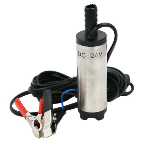 The best DC 24V Stainless Steel Submersible Diesel Fuel Water Oil Pump 12L Per Minute 38mm