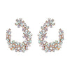 CRYSTAL STATEMENT EARRINGS