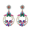 CRYSTAL STATEMENT EARRINGS