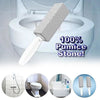 2pcs/set Portable Pumice Stone Water Toilet Bowl Cleaner Brush Wand Tile Sinks Bathtubs 360 Degrees Cleaning Tool