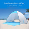 Anti-UV Popup Beach Tent