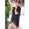 US Crochet Knitted COVER UP Dress