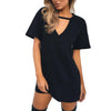 V Neck Cotton Summer Dress