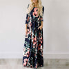 Floral Print Maxi Dress