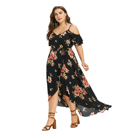 Floral Print Maxi Dress