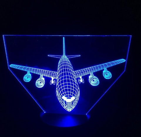 AIR PLANE 3D LIGHT LED TABLE LAMP